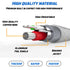 iPhone Charger Cable 1M Pack of 3, Braided Lightning Cable USB Heavy Duty Charger Data Lead - TradeNRG UK